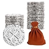 v2croft 50 Metal Pirate Coins, Silver Treasure Coin Set, Metal Replica Spanish Doubloons for Board Games Tokens, Kids Cosplay Pirate Party Treasure Chest Coin (1.18'')