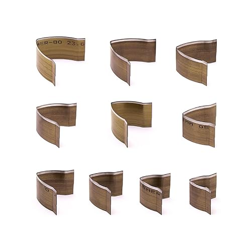 Miniatura 9 de WUTA Herramienta de perforación hueca de 55 formas, molde de troquelado de acero aleado, herramienta manual de punzonado de cuero, cortador de