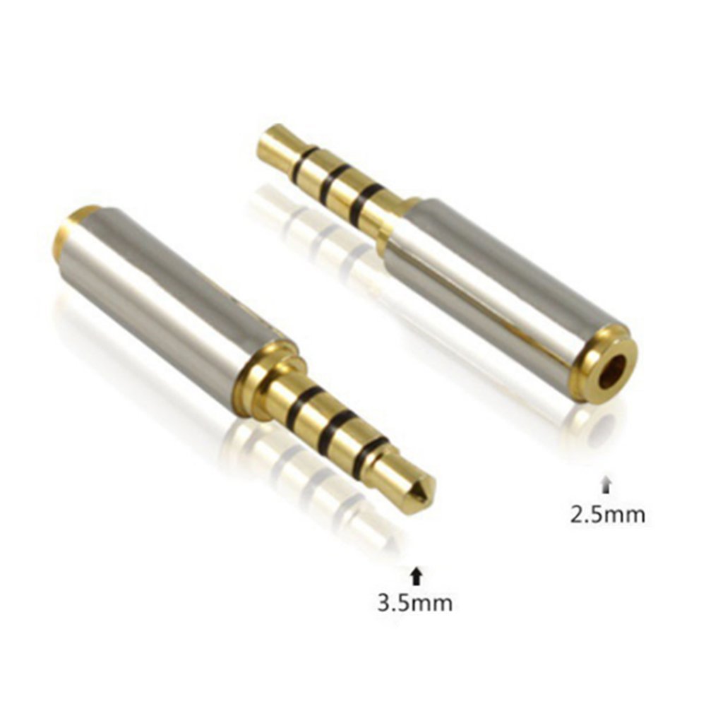 Amazon.co.jp: Dosan 金メッキ端子 2.5mm オス- 3.5mm メス +3.5mm