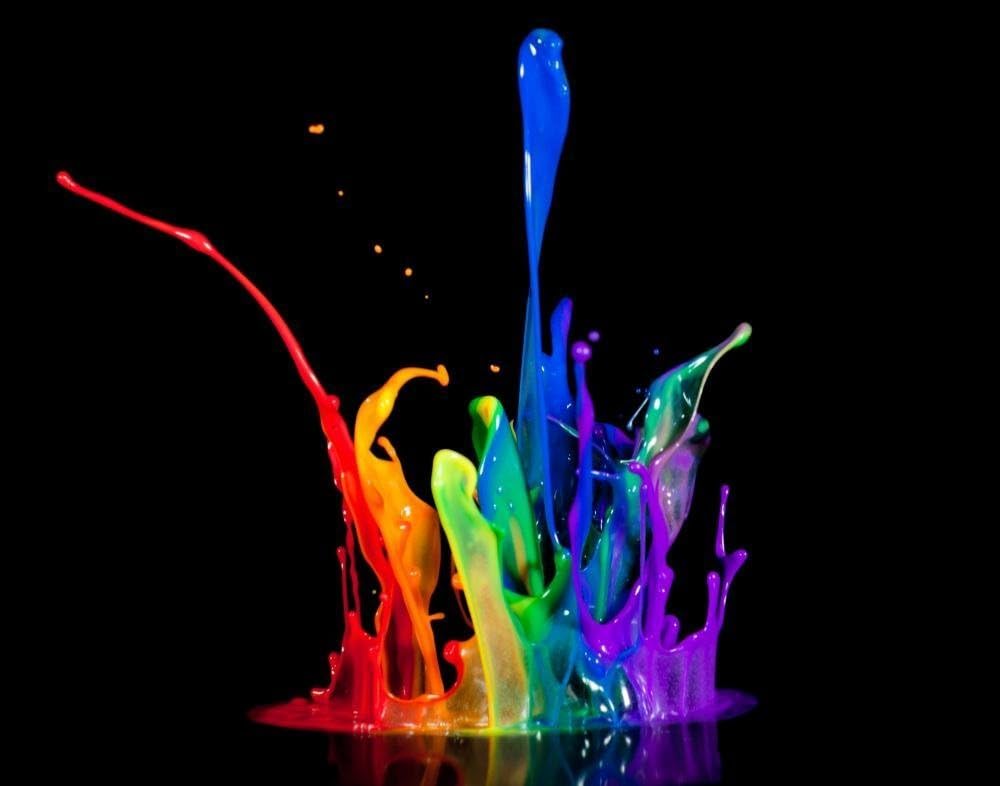 Wallmonkeys Paint Splash Wall Decal Peel and Stick Graphic WM318678 (18 in W x 14 in H)