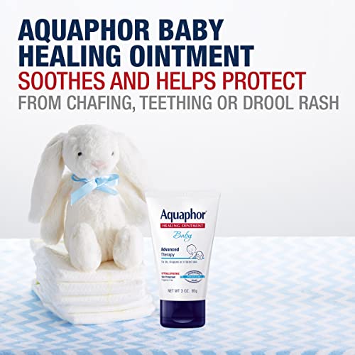 Aquaphor Baby Welcome Baby Gift Set - Free WaterWipes and Bag Included - Healing Ointment, Wash and Shampoo, 3 in 1 Diaper Rash Cream - Thumbnail 5