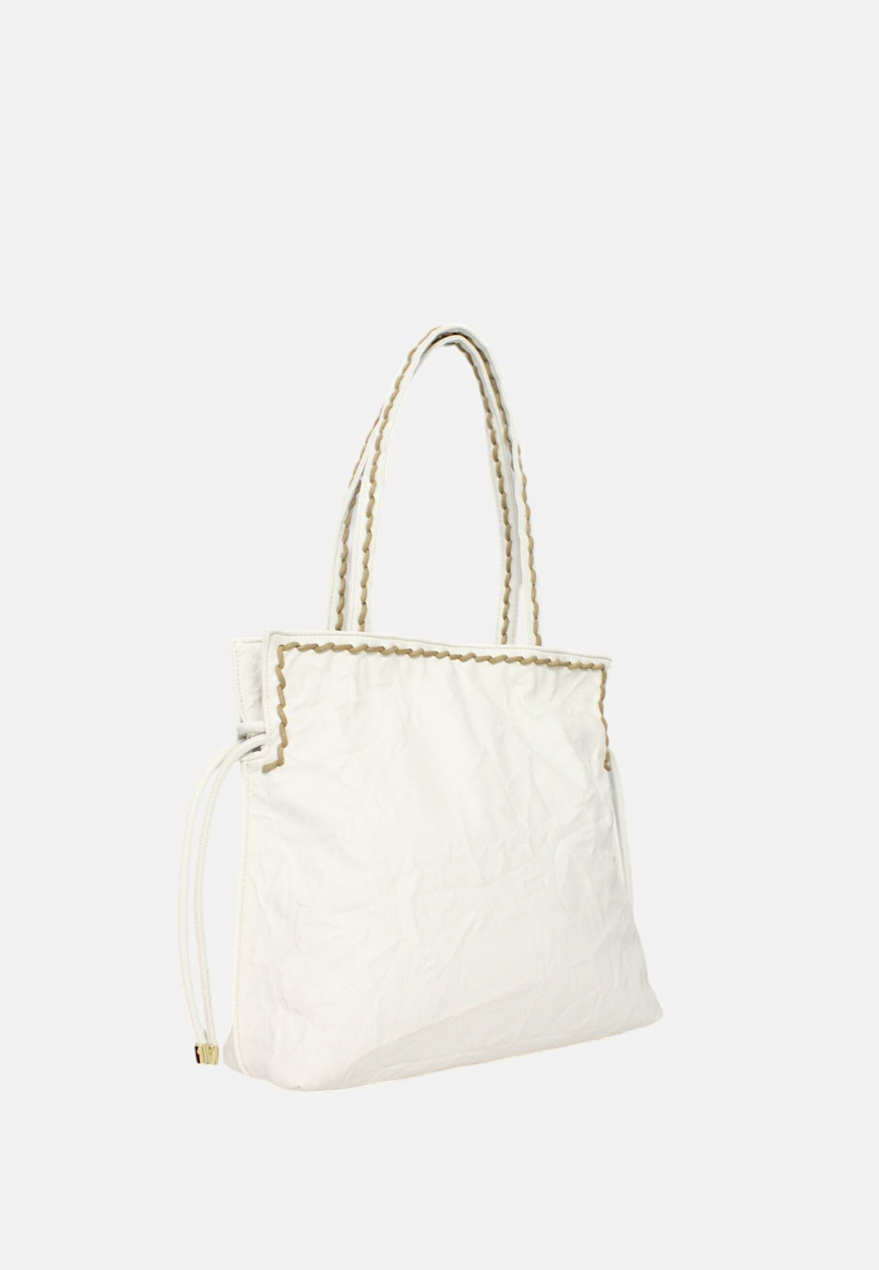 ERMANNO FIRENZE Tanisha, Handbag Unisex-Adulto, Bianco