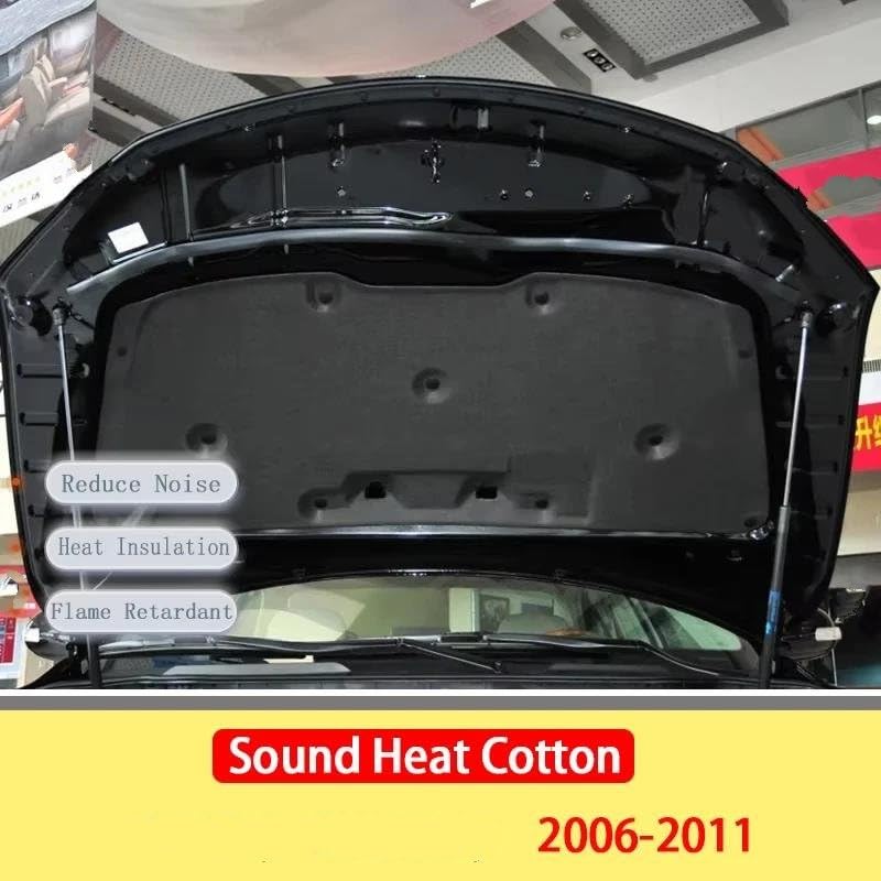 Tapis insonorisant Toyota Camry 2006-2011 isolant de capot