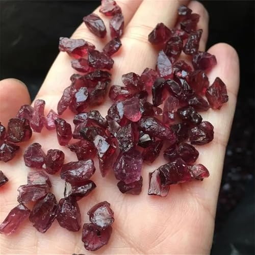 Piedras de granate natural para rellenar jarrones y bases de velas 7