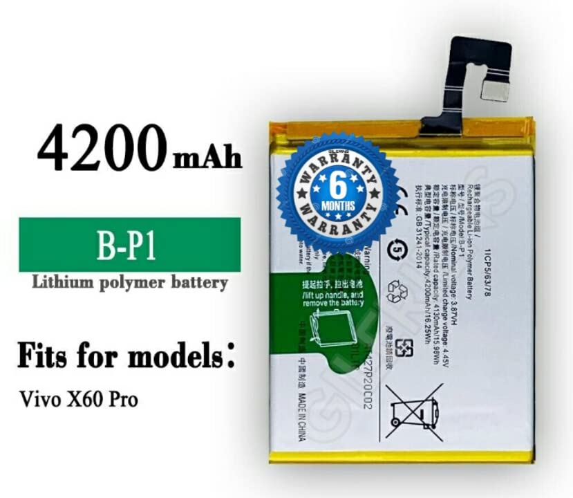 Image of Original B-P1 Battery for Vivo X60 Pro Battery with 6 Month Warranty****(Original Battery 306)