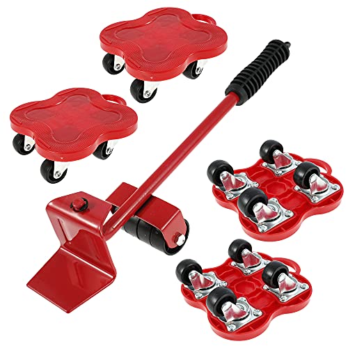 Meister Moebel Set Di Rulli Per Trasporto 5 Pezzi - 4 Rulli Per - Foto 14