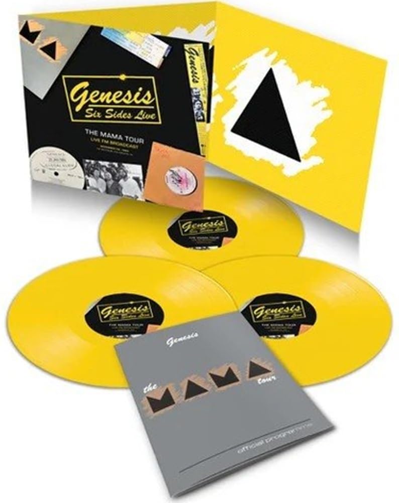 Six Sides Live, Vol. 3: The Complete 1983 Philadelphia Broadcast | Relive Genesis Live In Philadelphia Su Triplo Vinile Giallo