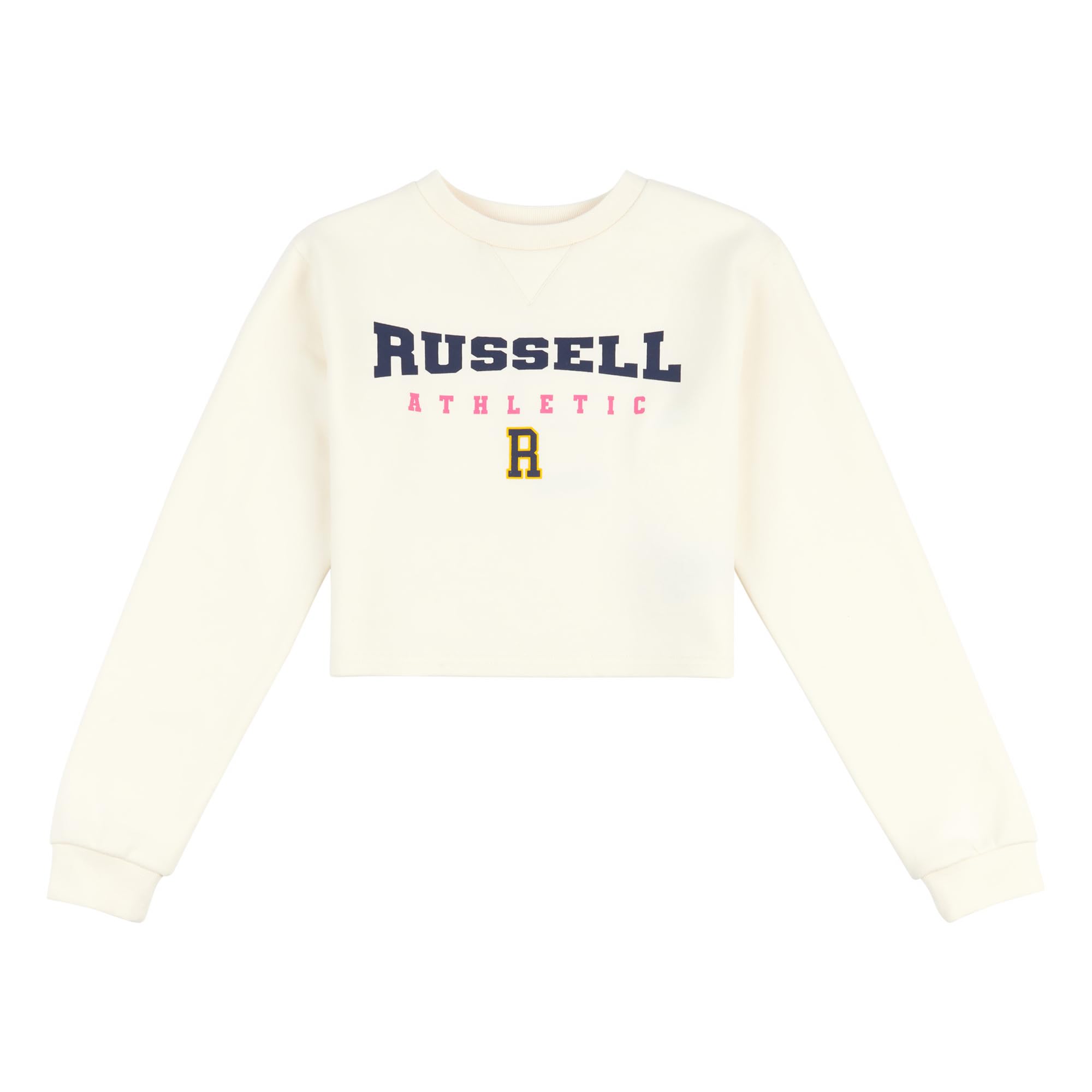 Russell AthleticGirls RSL5022976 Croped Sweatshirt 7-8Y Duckling