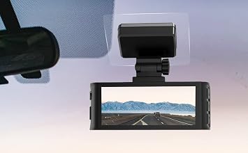REDTIGER Adhesive and Electrostatic Stickers for Dash Cam Mounting, Strong Bond to Car Windshield, No Residue,Double-Sided Adhesive Pad