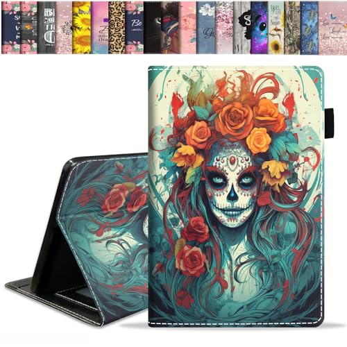 stmedazm �P�[�X Amazon Fire HD 10 & 10 Plus �^�u���b�g 10.1�C���` (��13����/��11���� 2023/2021�N����) �X�����X�^���h�t�H���I�J�o�[ �J�[�h�X���b�g&�����E�F�C�N/�X���[�v�@�\�t�� - �V���K�[�X