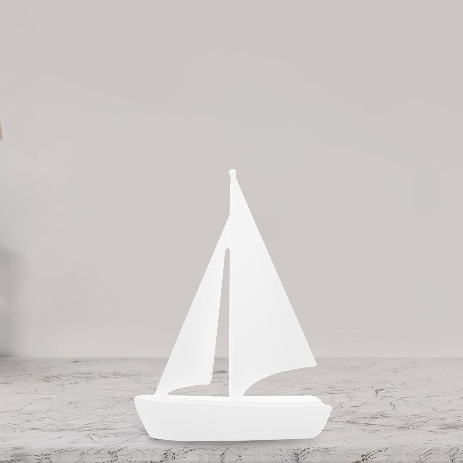 Veemoon Ornamento in Resina Forma Di Barca Vela Decorazione Retrò Per Barca Vela Artigianato Da Tavolo Per Ufficio Arredamento Per Casa Un Unico e Creativo