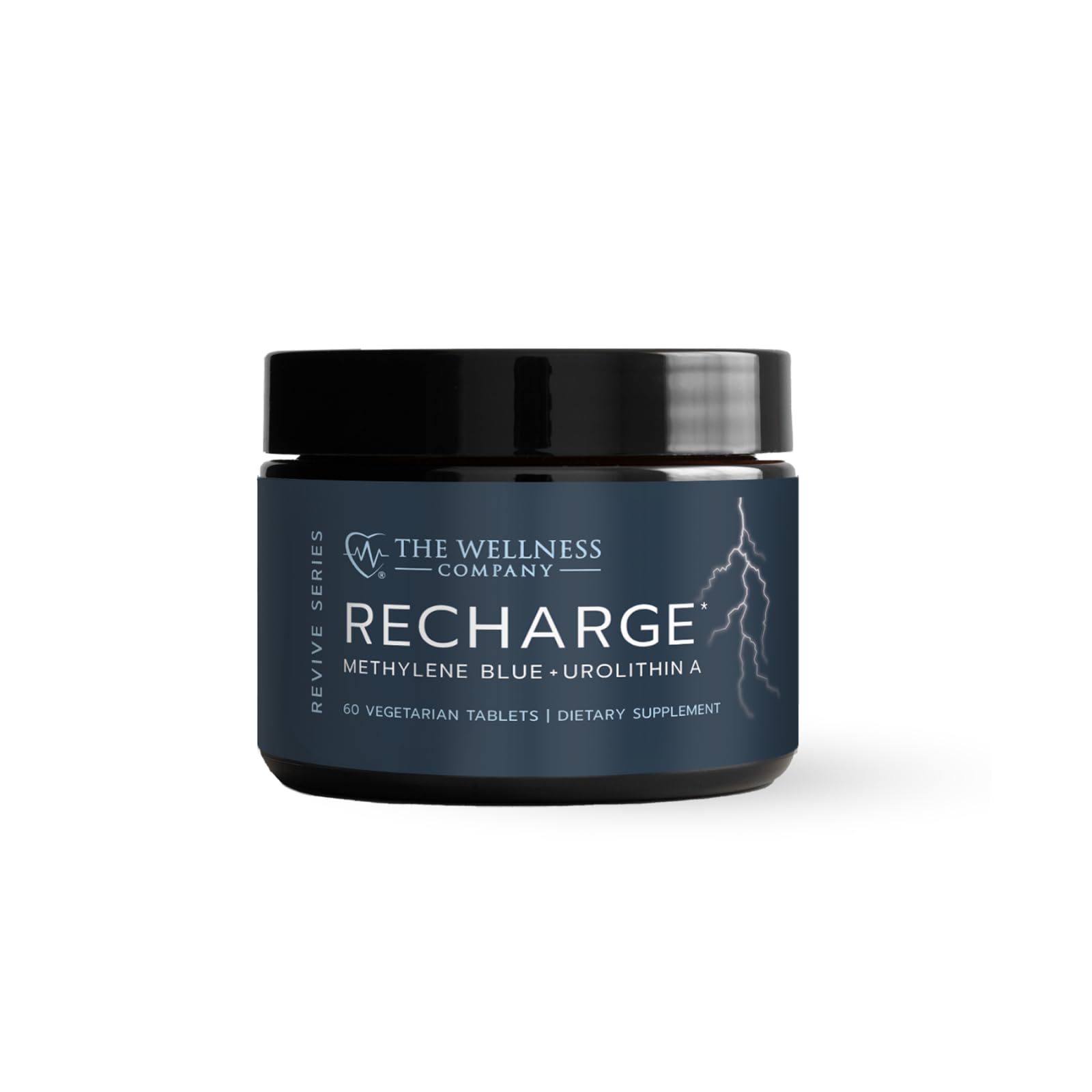 Recharge — Energy & Cognitive Supplement, Methylene Blue, NAD & PQQ, 60ct