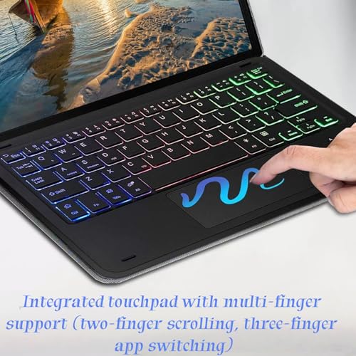 Coque Clavier Bluetooth Xiaomi Pad 7 Pro 11.2 Pouces Protection 360 - 2