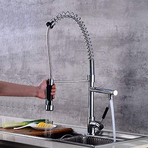Robinet d'évier de pré-rinçage en laiton robuste au design commercial durable - 6
