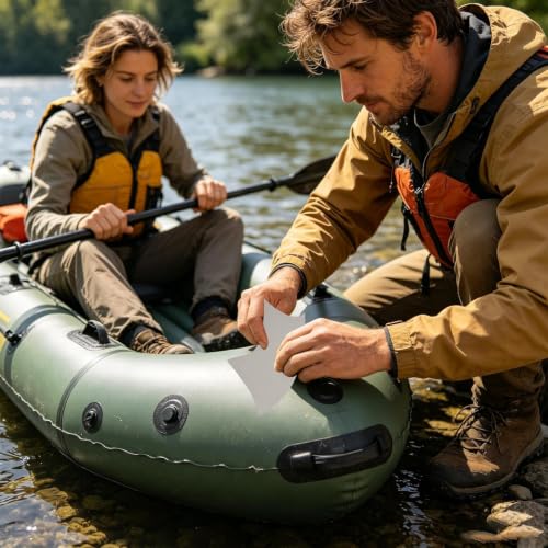 Kit réparation Kayak Gonflable ruban imperméable matelas gonflable et canoë - 6