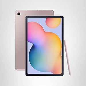Samsung Galaxy Tab S6 Lite (2024) 10.4" 64GB WiFi Android Student Tablet, S Pen for Note-Taking, Gaming Ready, Long Battery Life, Expandable Storage, US Version, Chiffon Pink, Amazon Exclusive