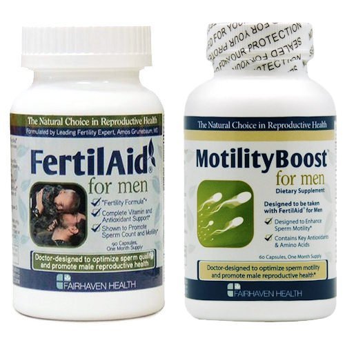 FertilAid for Men and motilityboost  1 month Supply, Model:, Newborn & Baby Supply