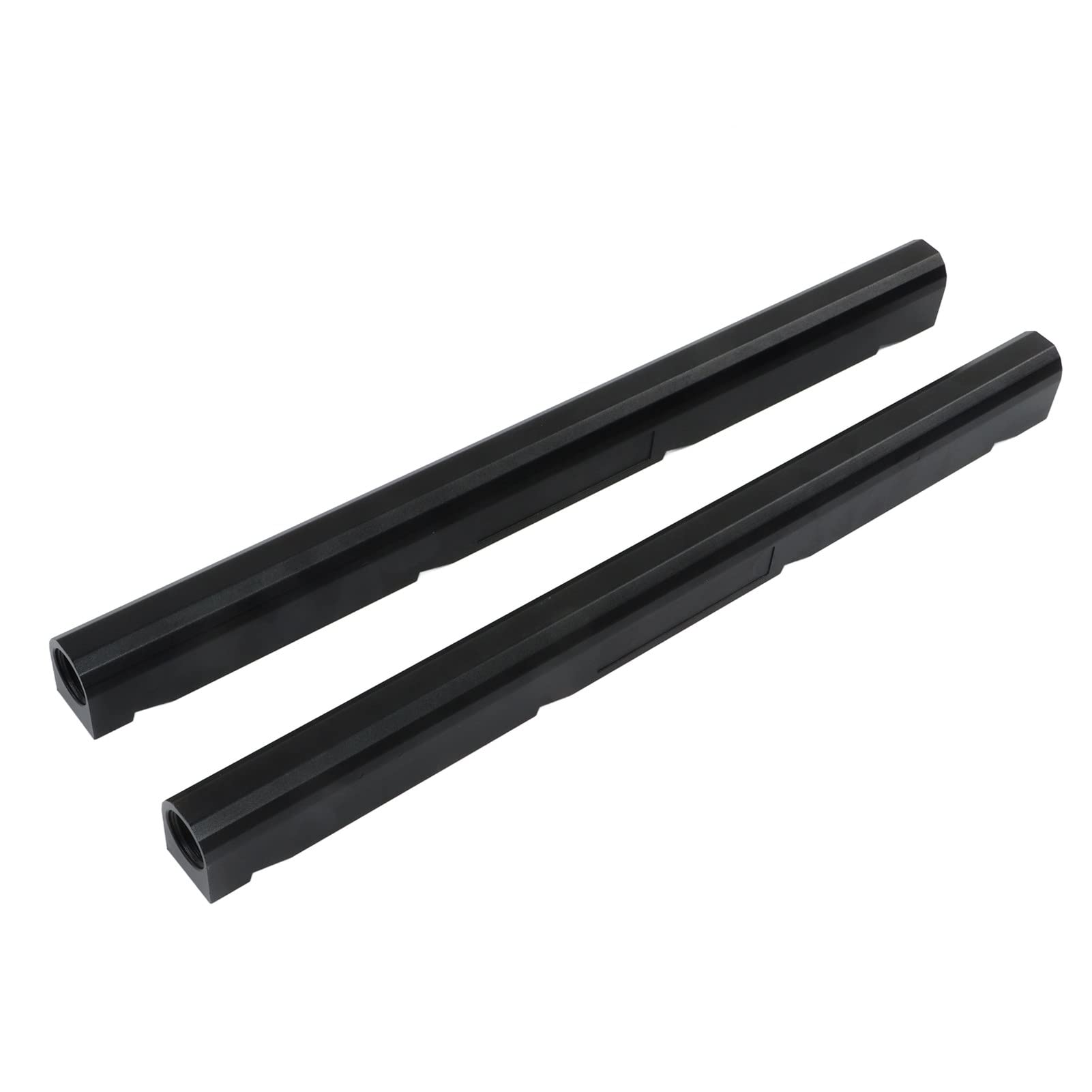 Fockety Zestaw Szyn Paliwowych KęSOW, Port 195 Mm - Port 8an Zestaw Aluminiowy Szyn Paliwowych o Wysokim PrZepłys do LS1 LS6, Kęsy Anodowane Na Czarno Stabiilne Synywowe Efi Ofi Ofi o o o o o o o o