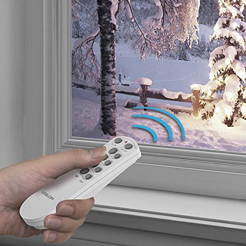 BALDR Remote Control Outlet, Wireless Remote Light Switch, Electrical Outlet Switch On Off for Household Appliances, White (1-Pack)