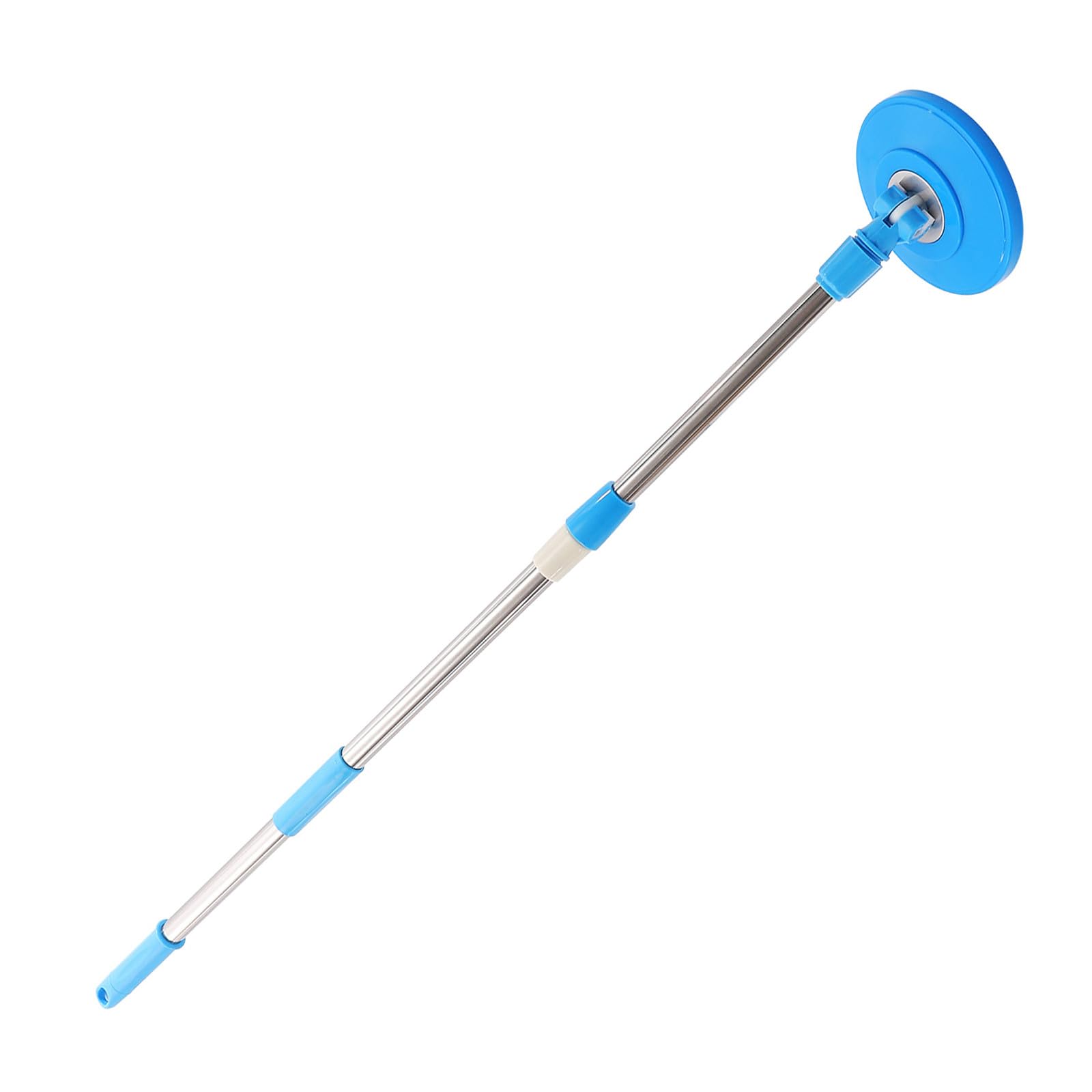 OUNONA Manche Bleu en Télescopique Inoxydable de Acier Balai Rotatif