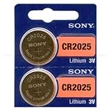 SONY CR2025 3V Lithium Coin Battery Expire 2026 FRESHLY NEW - USA 2 Pack