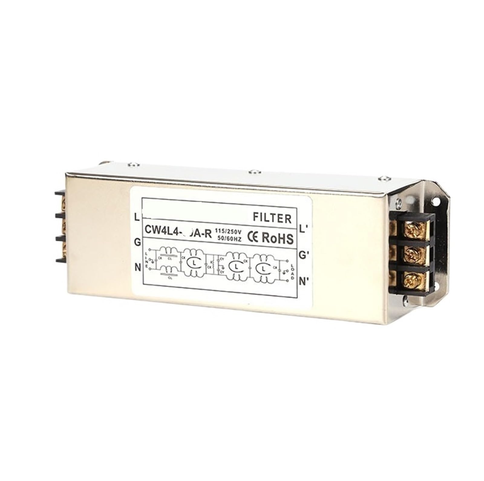 ETPBRIMSF CW4L4-3A-R Power filter 220v anti-interference AC power purifier isolation(CW4L4-30A-R)