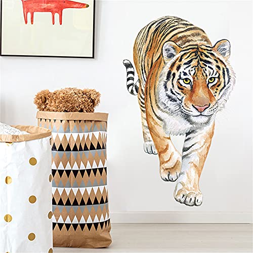 Vinilo decorativo de pared tigre ROFARSO removible miniatura 3