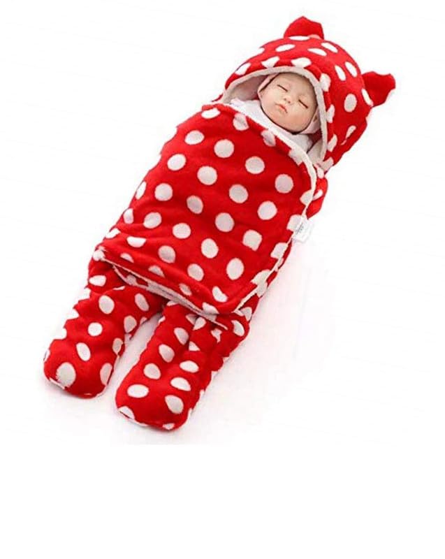Equal Elegance Fleece Baby Blankets New Born Pack Of Hooded