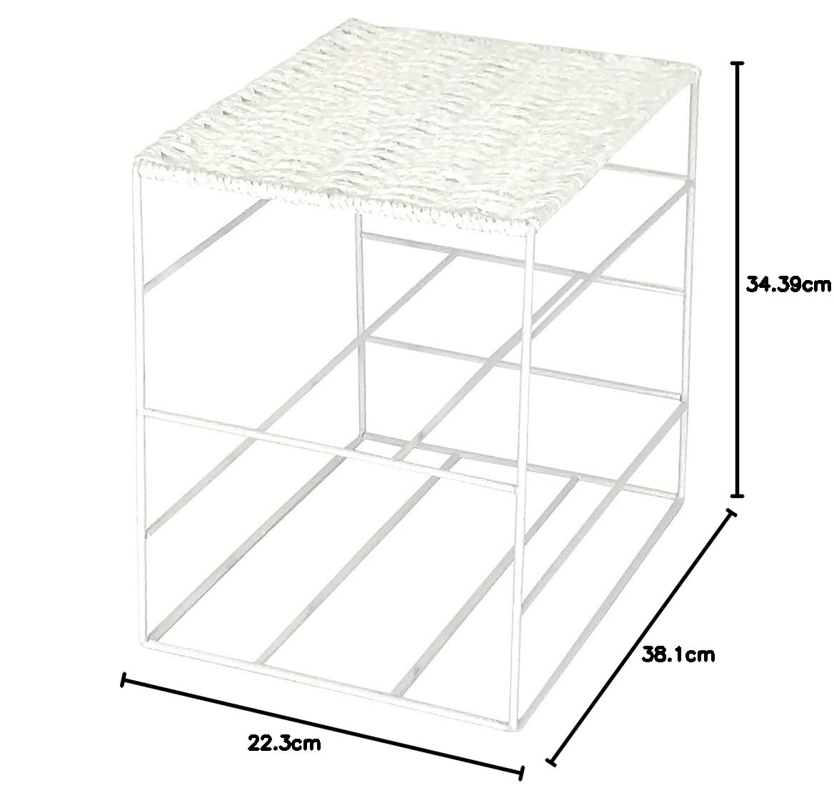 Amazon｜ワイヤーカラーボックス収納 DXCH-531 WH｜カラー