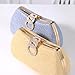 Dreubea Women's Fashion Evening Bag Rhinestone Decrated Clutch Handbag with Chain Silver