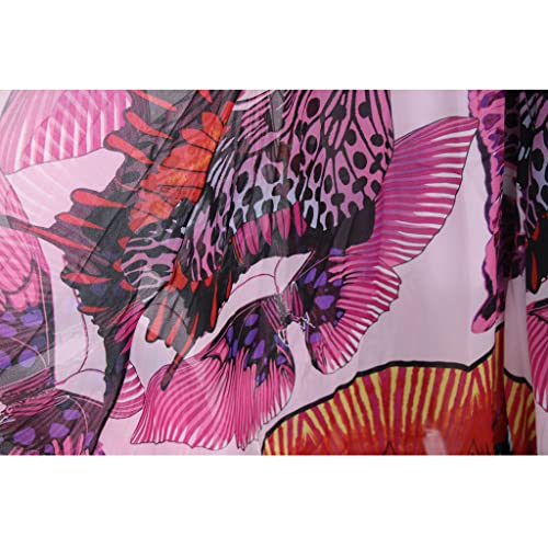 Colcolo Vestido longo tribal cigano para dança do ventre de 23 metros para fantasia de Halloween, ro