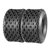 MaxAuto 20X11-9 20-11-9 Rear ATV Sport Quad Tires 20X11X9 6PR, Set of 2