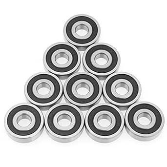 Cuscinetti A Sfera 625ZZ - 10 Pezzi 5x16x5mm Acciaio Carbonio Doppio Schermato - Foto 2