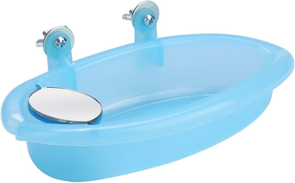 Bird Accessory Bath Box, Bird Bath, Bird Cage Bath, for Canary for Pet Brids