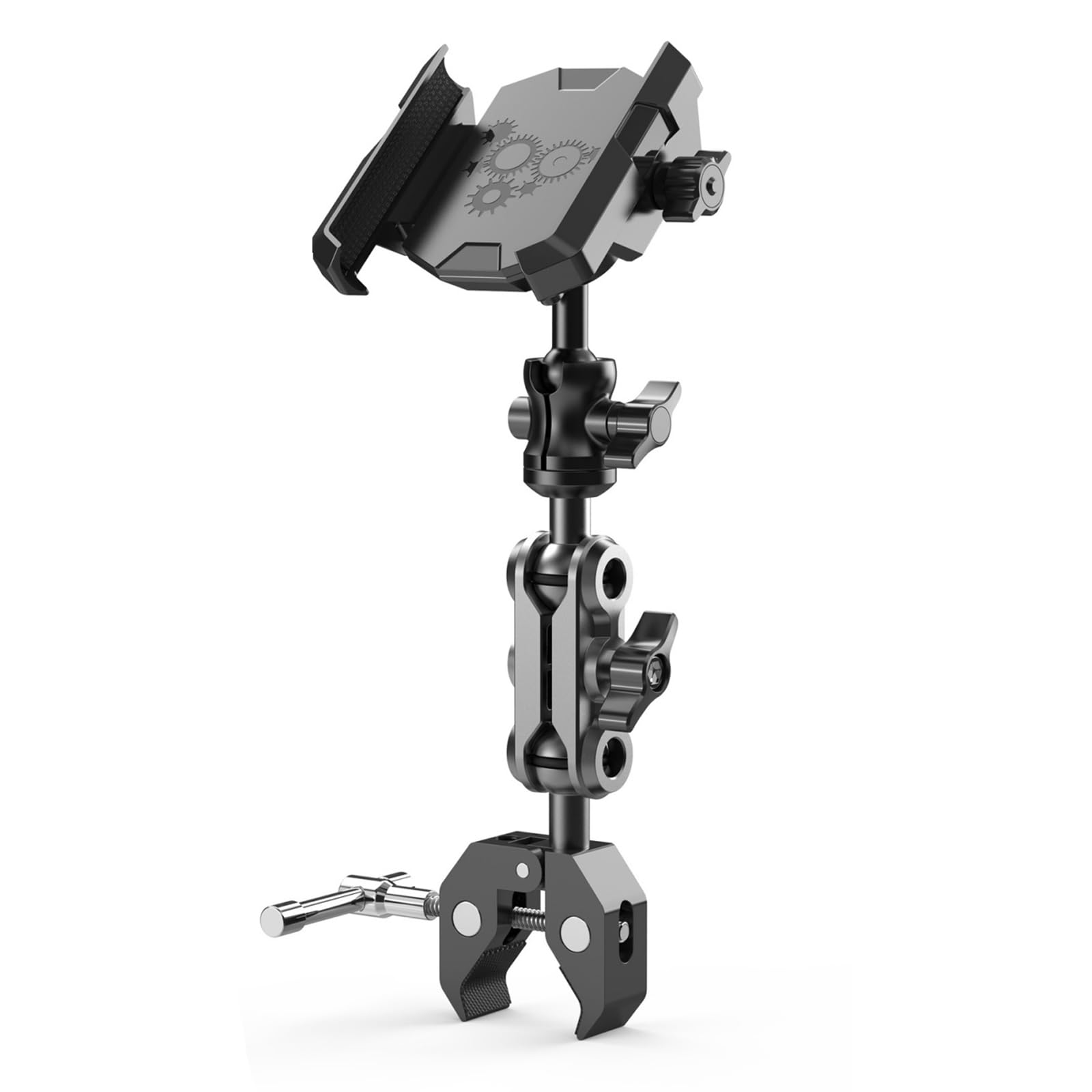 Soporte de abrazadera de teléfono multiusos para bicicletas de