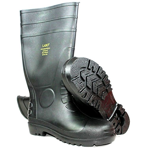LABO 15.5" Mens Waterproof Winter Snow Rain Rubber Boots Slip-resistant (M.d) (13)2