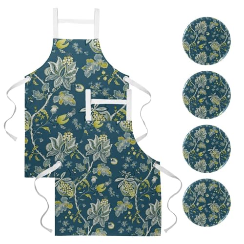Tablier de serveuse vintage pour la cuisine le bistrot et le jardinage