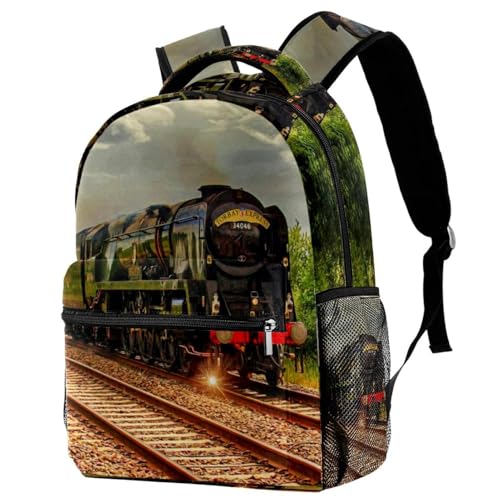 Sac à dos train locomotive à vapeur, le cadeau de rentrée idéal pour adolescents et garçons