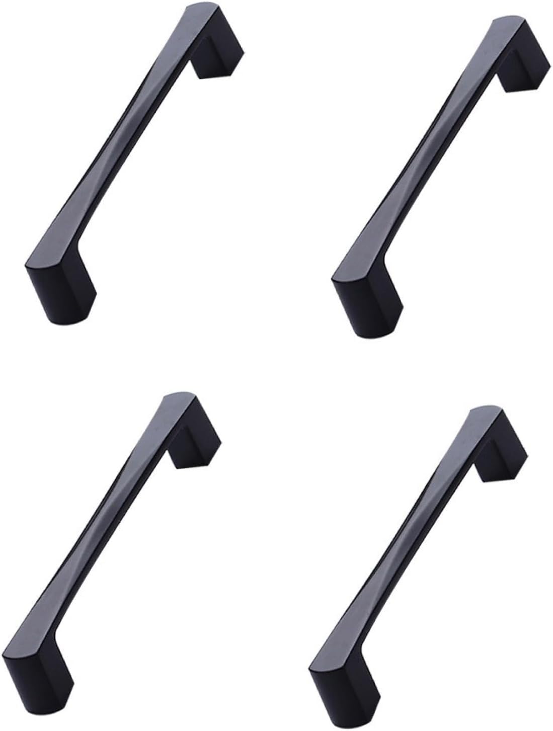 Tnbccxn 96Mm Cabinet Handles, Cabinet Handles,Cabinet Knobs 4 Pack(,Black)