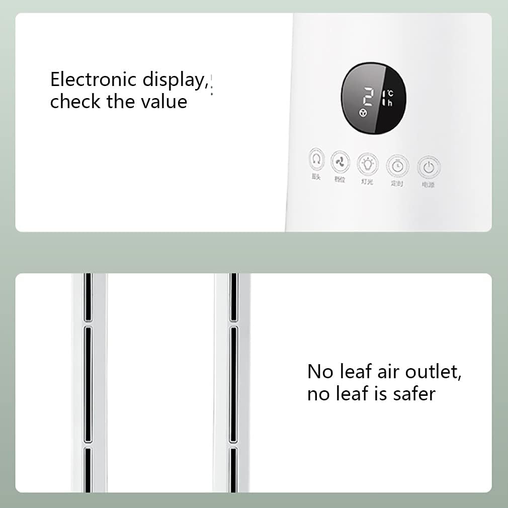 Stand Fan Tower Fan Oscillating Movement 3 Modes. 12-Hour Timer. with Remote Built-in Oscillating Movement for Bedroom