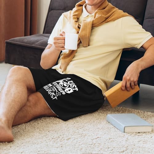 Dog Groomer I'm Not Just A Dog Groomer Pajama Shorts for Men, Men's Pajama Bottoms, Sleepwear for Summer3