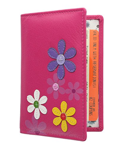 Mala Leather Colección Cara Portatarjeta de Viaje 620TC_73 Rosa