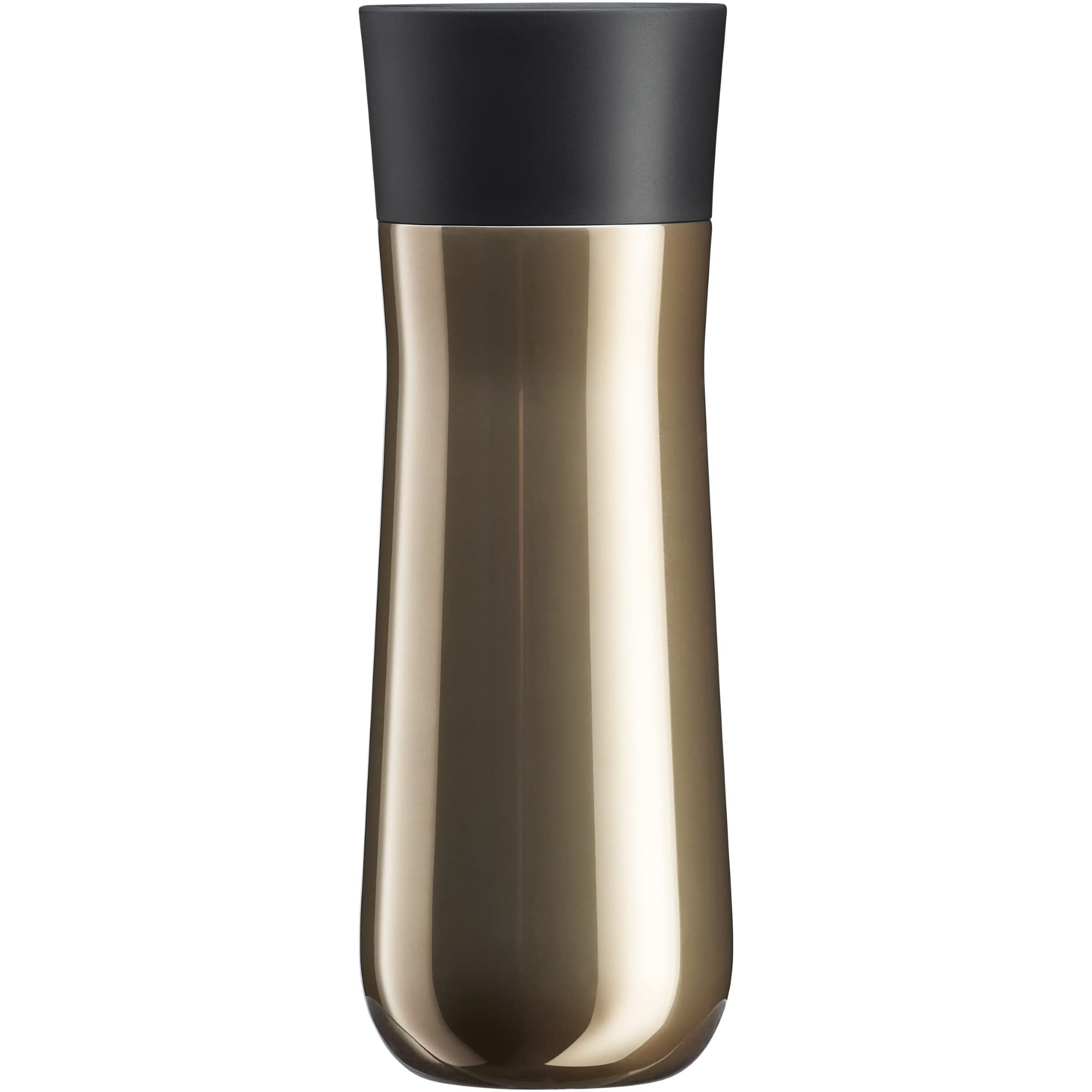 WMF Impulse Gobelet isotherme 350 ml avec fermeture automatique, ouverture à 360 °, garde les boissons chaudes pendant 8h / 12h froides, marron