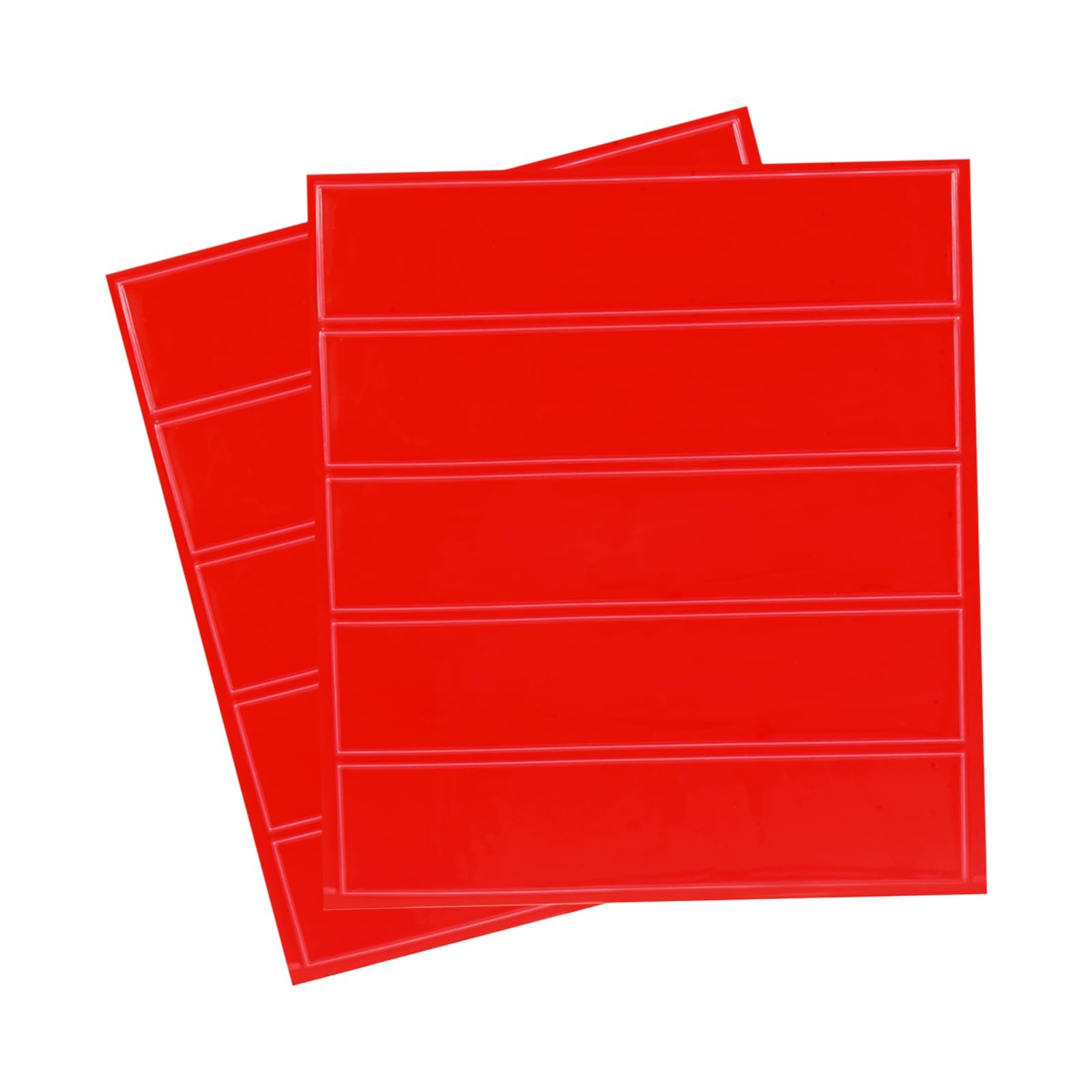 PATIKIL Autocollants Réfléchissants De Sécurité 4,5 X 1 Pouce