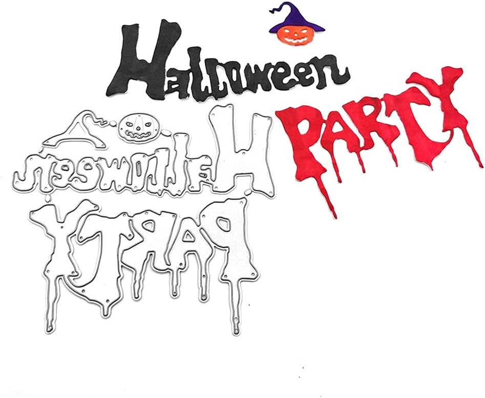 Halloween Horror Party Carbon Steel Scrapbooking Embossing