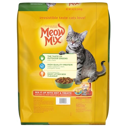 Image of Meow Mix Indoor Health Dry Cat Food, 14.2 Pound Bag