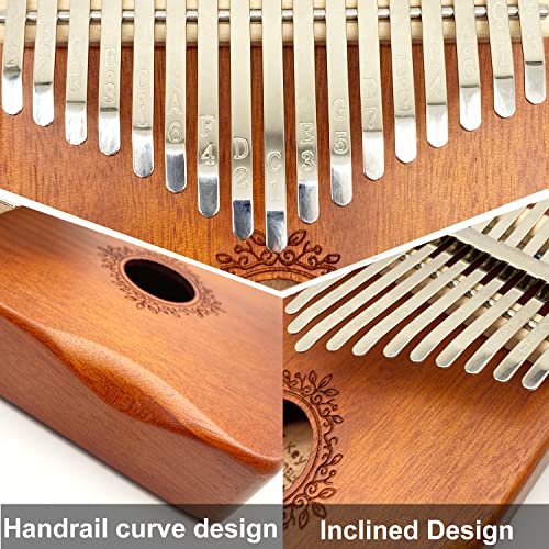 Kalimba Thumb Piano Portable Thumb Piano Débutant - Les Beatles, Paul McCartney, John Lennon, RIngo Starr, George Harrison Kalimba Thumb Piano Portable Thumb Piano Débutant – Image 4
