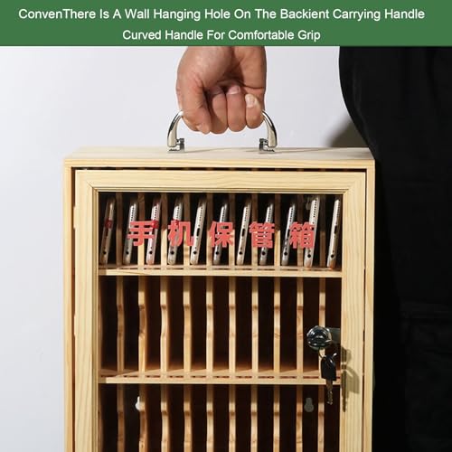 Armoire de rangement en bois anti-distraction pour classe - 5