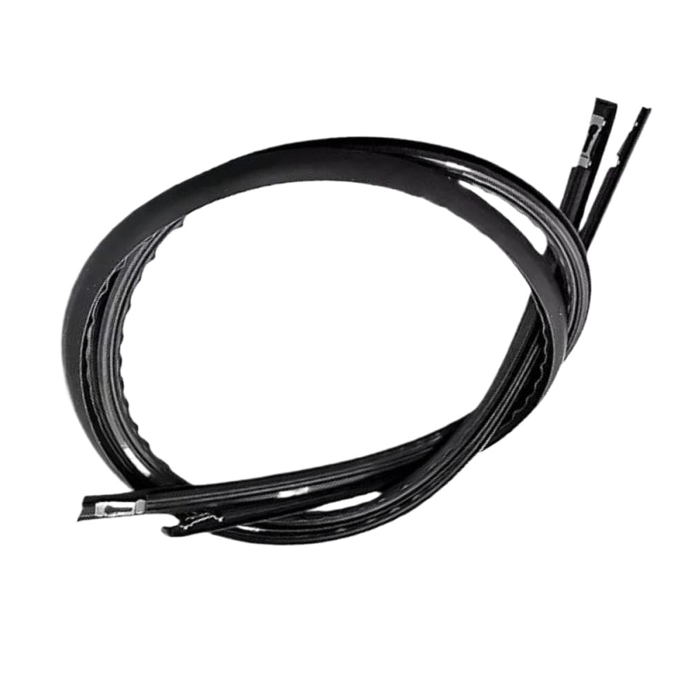 Xbtoubuey Onecolor Door Roof Side Molding Drip Weatherstrip Roof Molding Trim Seal 74306-S03-003 Compatible With Civic Ek2 Ek3 Ek4 Ek9 1996 2000