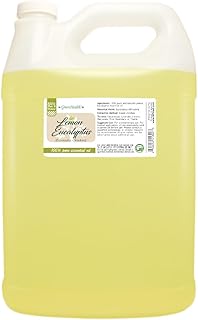 Lemon Eucalyptus Essential Oil - 128 fl oz (1 Gallon) Plastic Bottle w/Cap - 100% Pure Essential Oil by GreenHealth